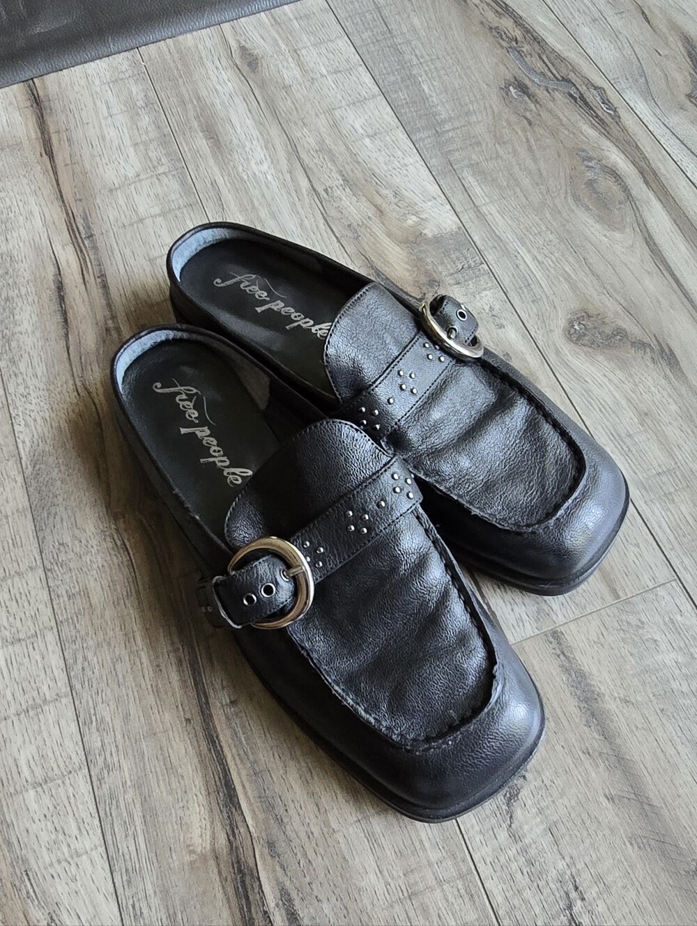 Free People Mazie Moc Mules - Picture 2 of 9